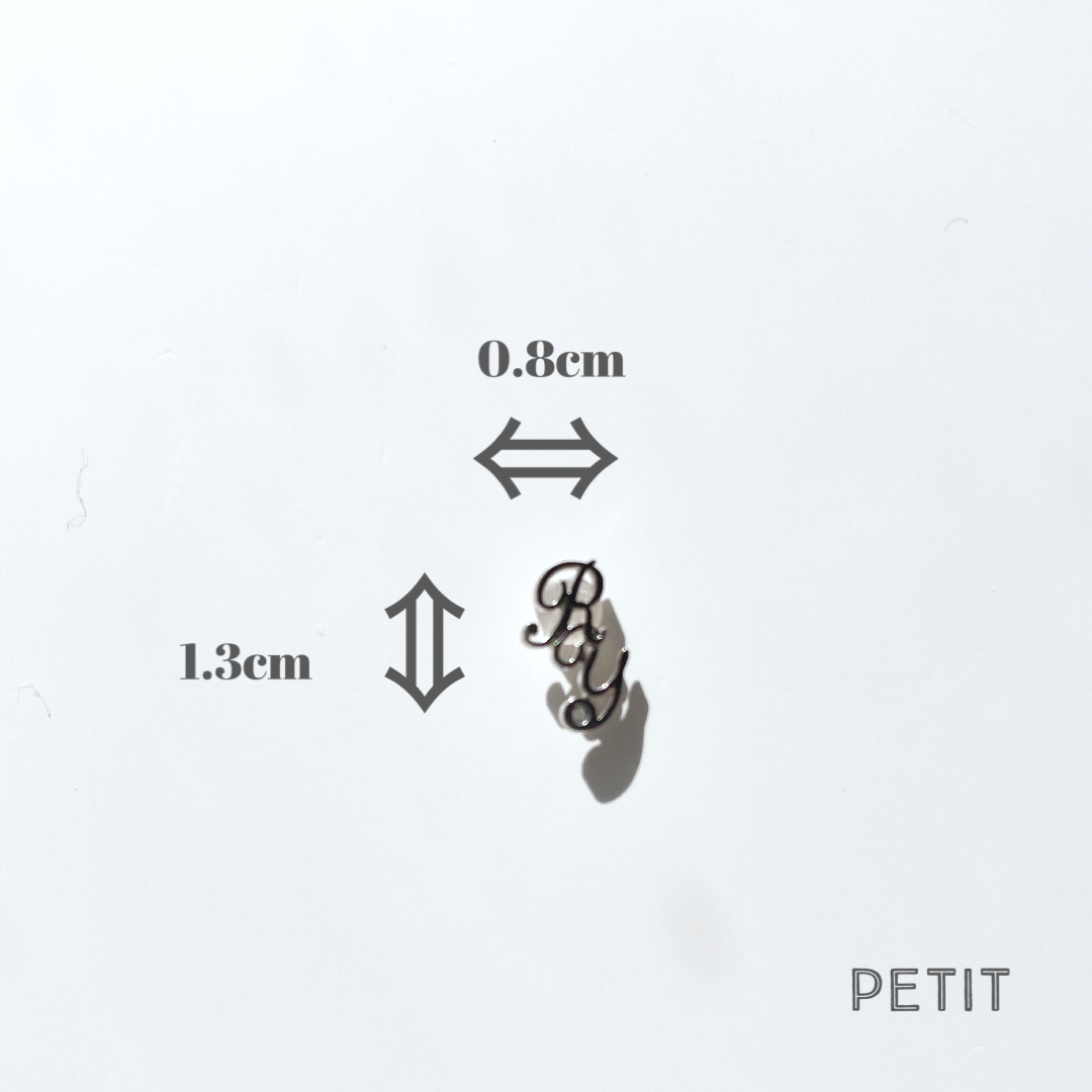 ダブルイニシャルリング【petit】
