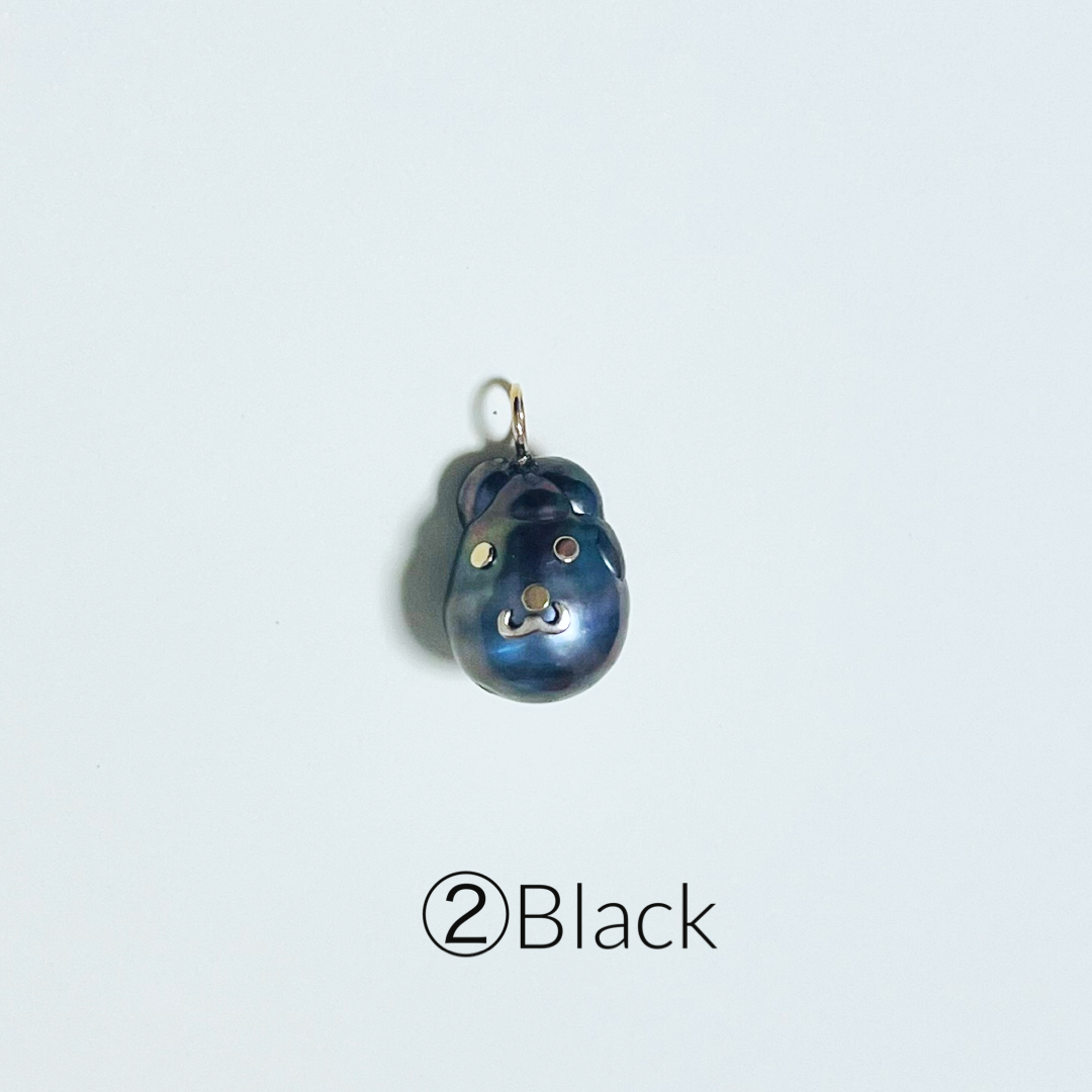 【現品】teddyラクガキパールチャーム