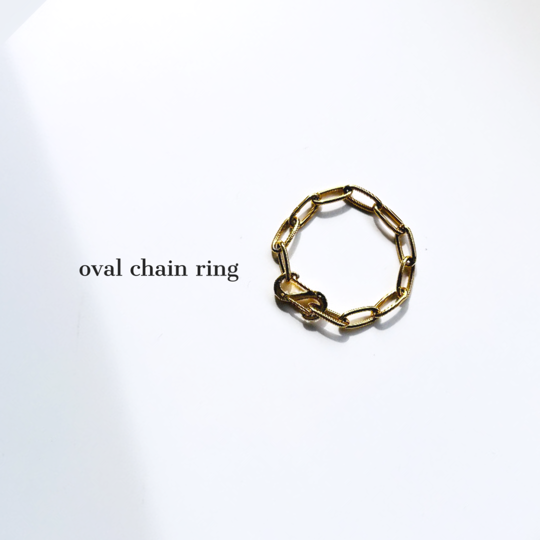 ovalチェーンリング(mini🪝付)