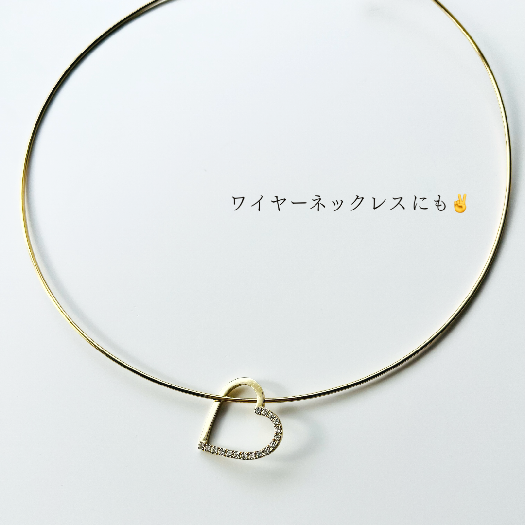 full of LOVEハートペンダント(ダイヤモンドver.)