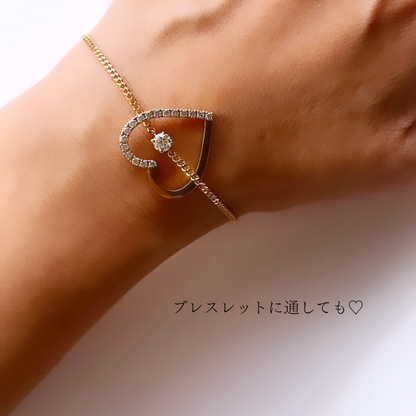 full of LOVEハートペンダント(ダイヤモンドver.)